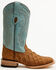 Image #2 - Ferrini Men's Bronco Pirarucu Print Tall Western Boots - Broad Square Toe, Brown, hi-res