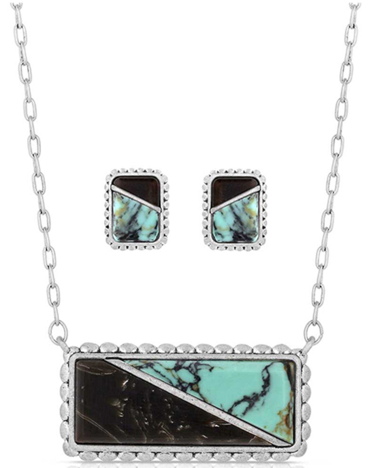 Montana Silversmiths Women's Double Essence Jewelry Set - 2 Piece, Multi, hi-res