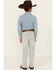 Image #3 - Cody James Little Boys' Light Wash Pioneer Slim Stretch Bootcut Jeans, Light Wash, hi-res