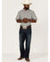 Image #2 - RANK 45&reg; Men's Sponsor Plaid Print Short Sleeve Button-Down Western Shirt, Multi, hi-res