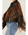 Image #3 - Scully Women's Fringe Studded Leather Jacket, Brown, hi-res