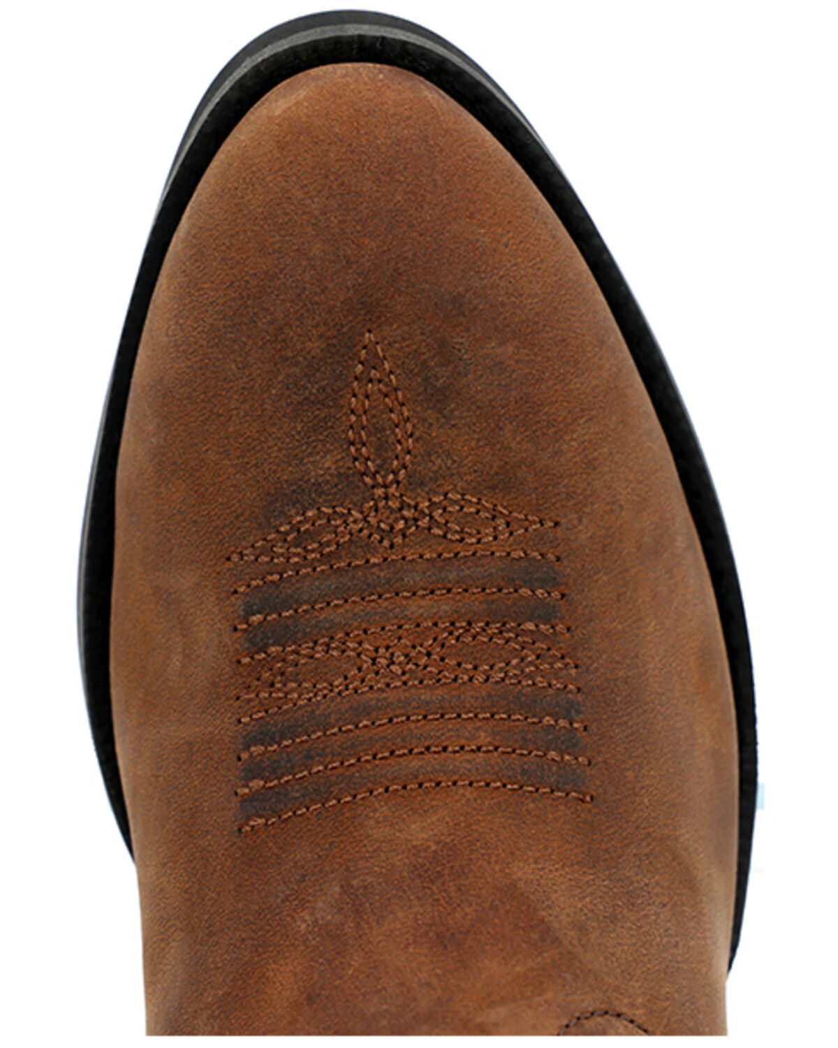 Image #6 - Durango Little Girls' Shyloh Western Boots - Round Toe, Brown, hi-res