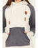 Image #3 - Wanakome Women's Delina Color Block Hoodie , Tan, hi-res