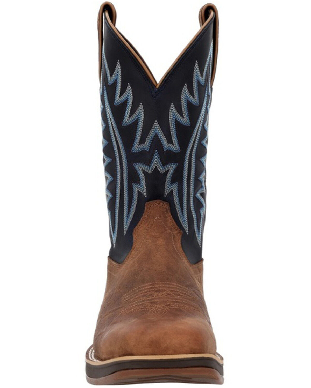 Image #4 - Durango Men&rsquo;s Rebel Ultra-Lite Performance Western Boots - Broad Square Toe, Blue, hi-res