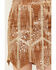 Image #2 - Miss Me Women's Sequins Zig Zag Hem Mini Skirt , Rust Copper, hi-res