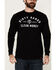 Image #3 - Troll Co Men's Dirty Hands Clean Money Long Sleeve Graphic T-Shirt , Black, hi-res