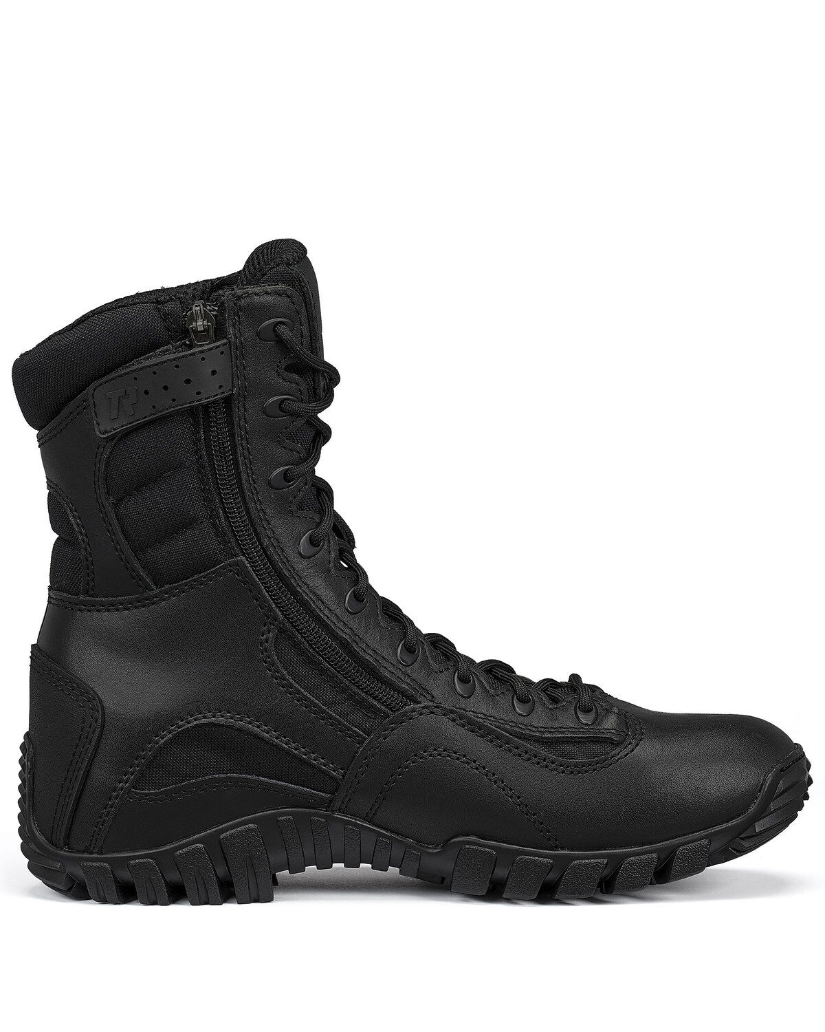 Image #2 - Belleville Men's TR Khyber Hot Weather Military Boots - Soft Toe, Black, hi-res