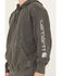 Image #3 - Carhartt Men's Midweight Relaxed Fit Graphic Hooded Sweatshirt, Dark Grey, hi-res