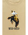 Image #2 - Cody James Toddler Boys' Wild One Short Sleeve Graphic T-Shirt, Tan, hi-res