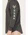 Image #3 - Hawx Men's Logo Graphic Work T-Shirt , Dark Grey, hi-res