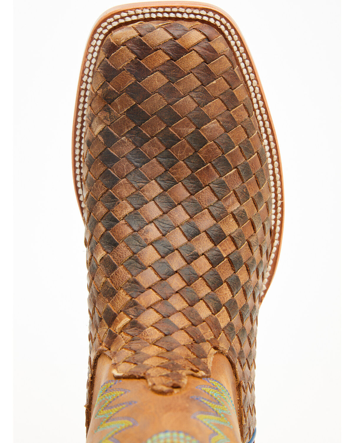 Image #11 - Horse Power Men's Unbeweavable Western Boots - Broad Square Toe, Toast, hi-res