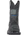 Image #4 - Hoss Men's Rushmore Wellington Western Work Boots - Composite Toe, Black, hi-res