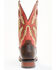 Image #5 - Dan Post Men's Leon Red Top Western Performance Boots - Broad Square Toe, Red, hi-res