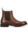 Image #2 - Frye Men's Tyler Flex Chelsea Boots - Round Toe, Brown, hi-res