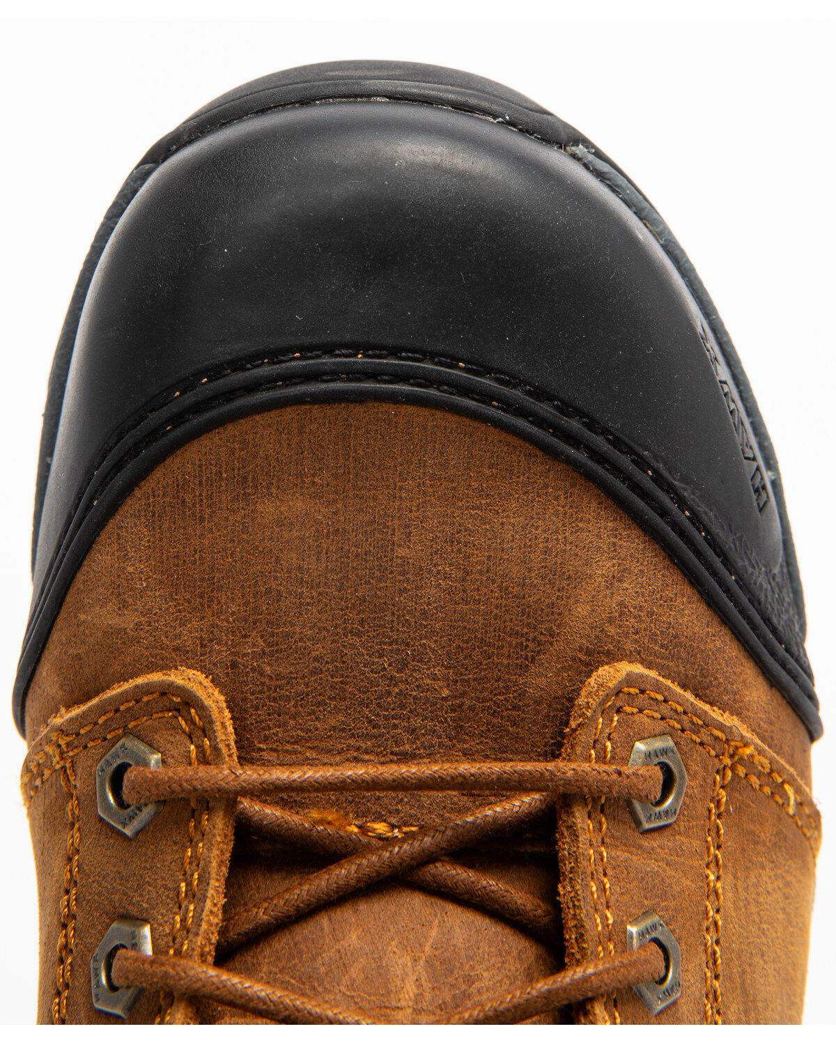 Image #6 - Hawx Men's 6" Lace-To-Toe Hiker Boots - Round Toe, Brown, hi-res
