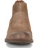 Image #5 - Born Women's Distressed Taupe Kerri Full-Grain Fashion Bootie - Round Toe, Taupe, hi-res
