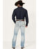 Image #3 - Cody James Men's Light Wash Cowboy Slim Straight Stretch Denim Jeans , Light Wash, hi-res