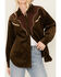 Image #3 - Shyanne Women's Corduroy Western Shacket , Forest Green, hi-res