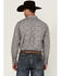 Image #4 - Ariat Men's Jarrod Southwestern Print Long Sleeve Button-Down Western Shirt, Grey, hi-res