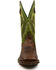 Image #4 - Dan Post Men's Leon Crazy Horse Performance Leather Western Boot - Broad Square Toe, Green, hi-res