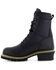 Image #3 - Frye Men's 8" Lace-Up Waterproof Logger Work Boots - Steel Toe, Black, hi-res