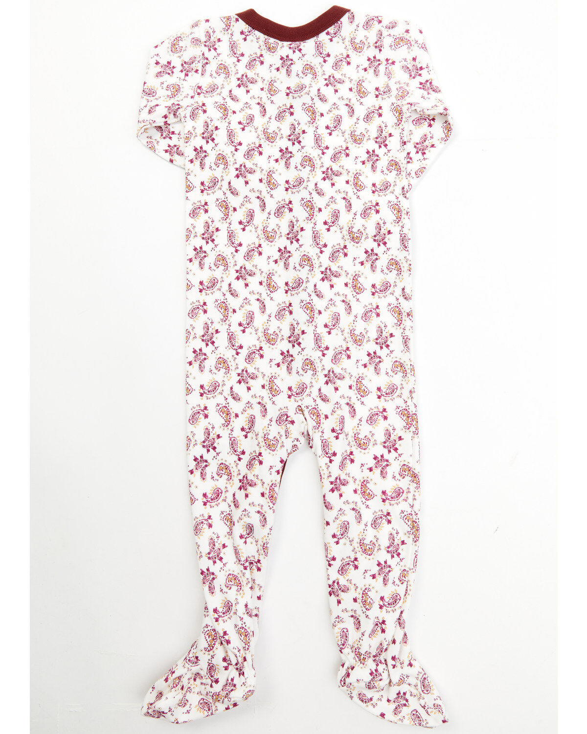 Image #7 - Shyanne Infant Girls' Rodeo Horse & Floral Paisley Sleep Set - 2-Piece, Ivory, hi-res