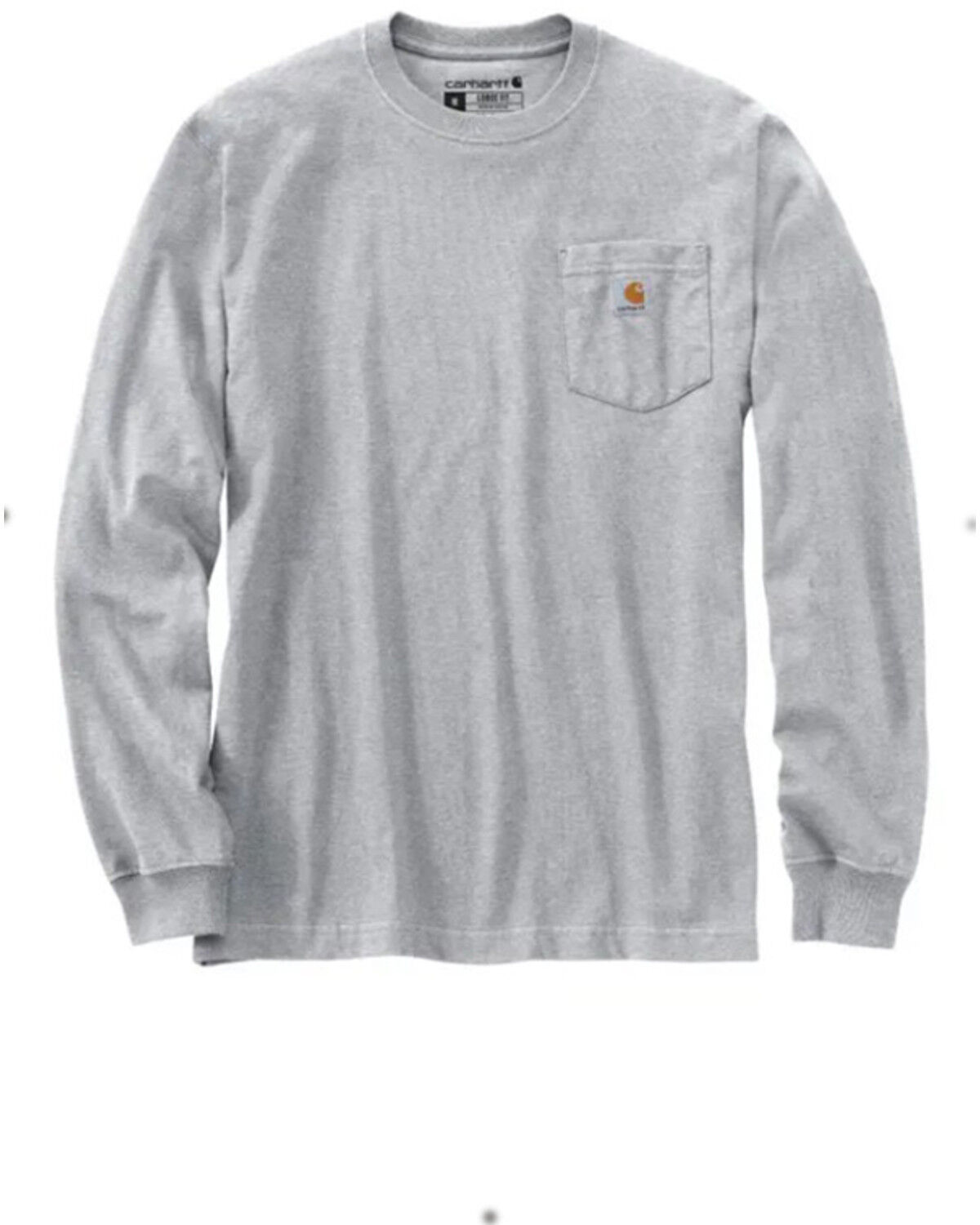 Image #2 - Carhartt Men's Loose Fit Heavyweight Long Sleeve Graphic T-Shirt, , hi-res