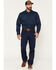 Image #1 - Hawx Men's FR Milwaukee Solid Straight Work Pants, Navy, hi-res