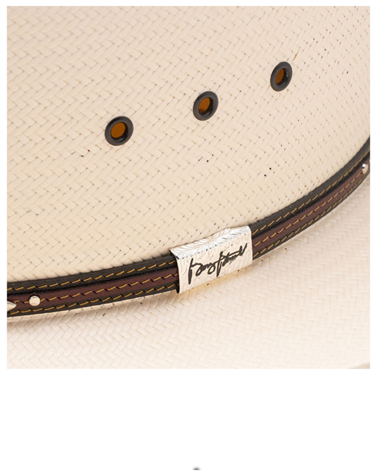 Image #3 - George Strait by Resistol Kingman 10X Straw Hat, Natural, hi-res