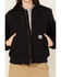 Image #3 - Ariat Women's Rebar Duracanvas Bomber Jacket, Black, hi-res