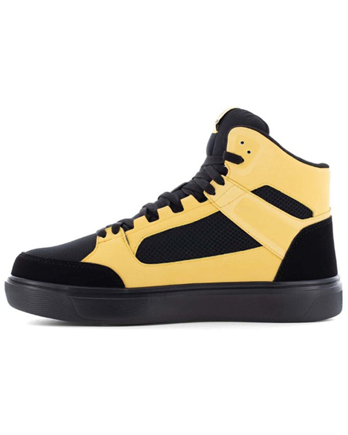 Image #3 - Volcom Men's Evolve Skate Inspired High Top Work Shoes - Composite Toe, Yellow, hi-res