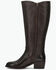 Image #3 - Frye Women's Carson 2 Piping Tall Wide Calf Fashion Boots - Round Toe, Dark Brown, hi-res