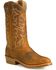 Image #1 - Double H Men's Gel Ice Western Boots - Round Toe, Brown, hi-res