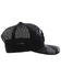 Image #5 - Hooey Men's O Classic Embroidered Logo Trucker Cap, Black, hi-res