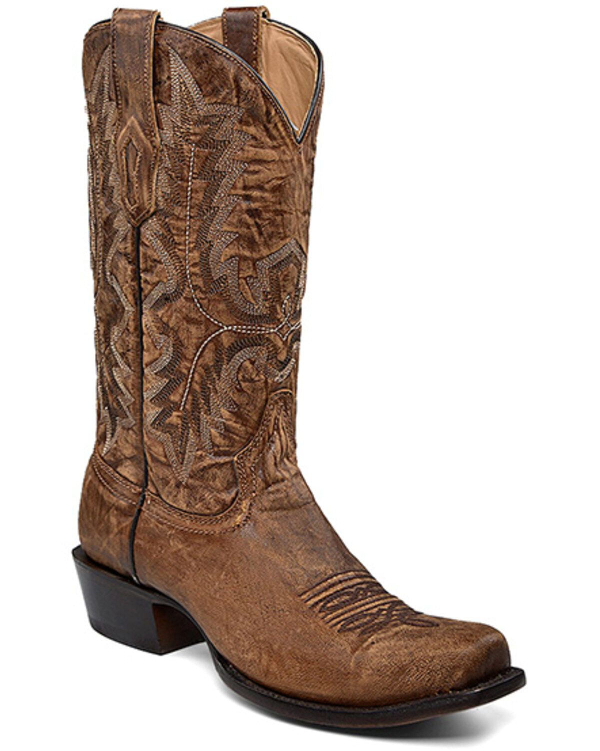 Corral Men's Western Boots - Square Toe, Brown, hi-res