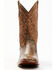 Image #4 - Cody James Men's Cobra Brown Exotic Western Boots - Broad Square Toe, Brown, hi-res