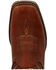 Image #6 - Durango Women's Chestnut Lady Rebel Performance Western Boots - Square Toe, Chestnut, hi-res