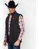 Image #3 - Ariat Men's Vernon Softshell Logo Vest, Brown, hi-res