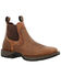 Image #1 - Durango Men's Red Dirt Label Casual Chelsea Boots - Broad Square Toe, Tan, hi-res