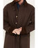 Image #3 - Scully Men's Authentic Canvas Duster, Walnut, hi-res