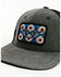 Image #2 - RopeSmart Men's Southwestern Rec Patch Mesh-Back Gray Ball Cap, Grey, hi-res
