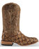 Image #2 - Cody James Men's Pirarucu Exotic Boots -  Broad Square Toe, Brown, hi-res