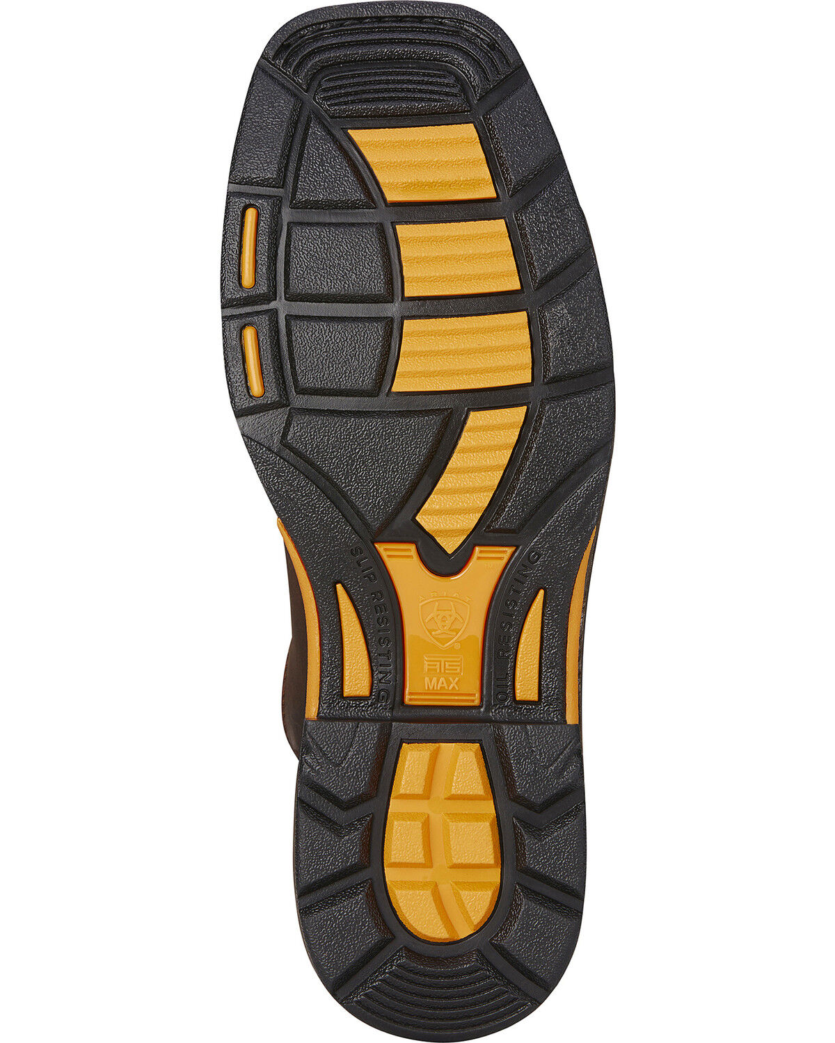 Image #3 - Ariat Men's WorkHog&reg; Pull-On Work Boots - Steel Toe, Earth, hi-res