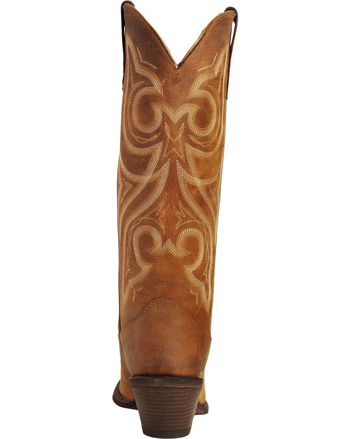 Image #7 - Crush by Durango Women's Jealousy Performance Western Boots - Square Toe, Cognac, hi-res