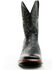 Image #4 - Cody James Men's Exotic Smooth Ostrich Western Boots - Broad Square Toe, Black, hi-res