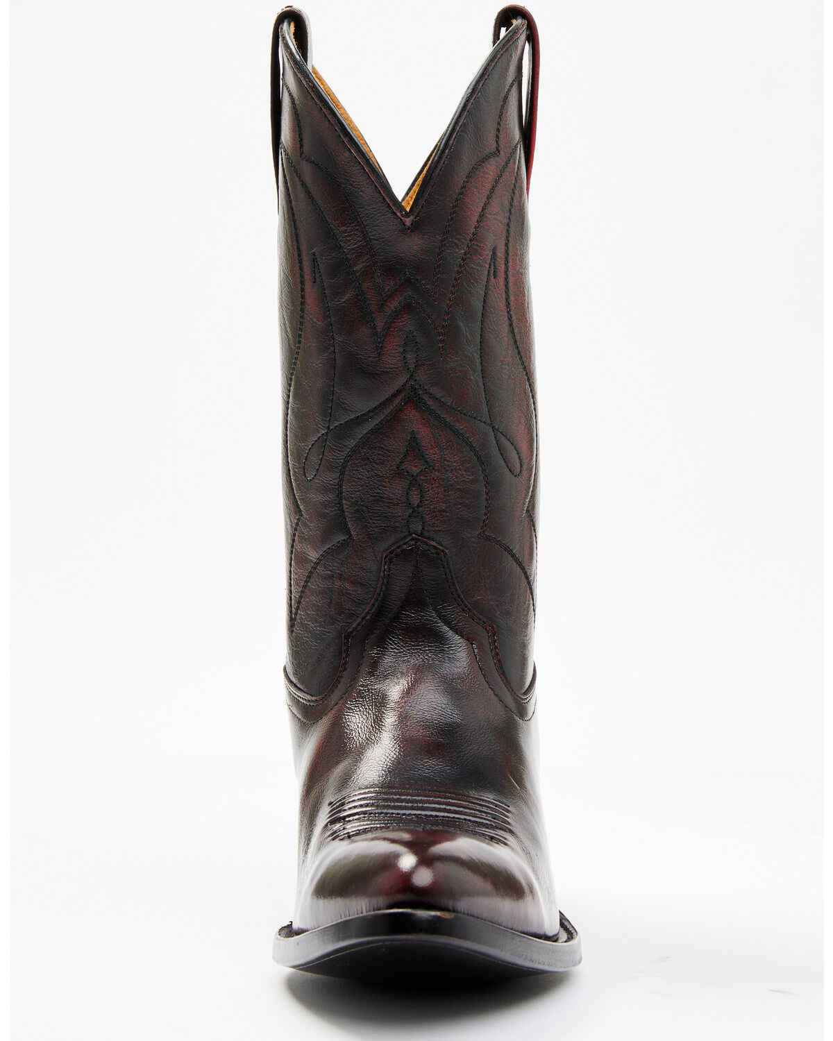 Image #4 - Cody James Men's Black Cherry Western Boots - Round Toe, Black Cherry, hi-res