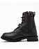 Image #3 - Milwaukee Leather Men's Buckled Lace-Up Boots - Round Toe, Black, hi-res