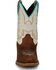 Image #4 - Justin Girls' Whinny Western Boots - Snip Toe, Cognac, hi-res