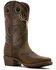 Image #1 - Ariat Men's Hybrid Roughstock Antler Performance Western Boots - Square Toe, Taupe, hi-res
