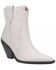 Image #1 - Dingo Women's Pretty N Prissy Western Booties - Snip Toe, White, hi-res